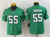 Youth Philadelphia Eagles #55 Brandon Graham Green 2023 F.U.S.E. Stitched Football Jersey,baseball caps,new era cap wholesale,wholesale hats